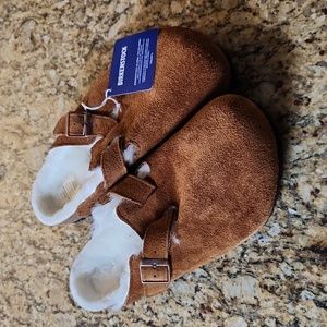 BIRKENSTOCK Shearling Lined Boston Clog NWOT SIZE 40 (US 8.5)